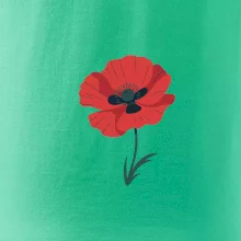 Vlčí mák kreslený velký