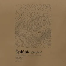 Špičák - vrstevnice v obdélníku