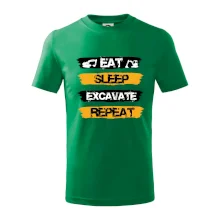 Eat Sleep Excavate Repeat