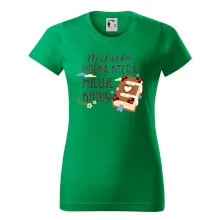 Kniha - Holka, která miluje knihy -  Vaše jméno