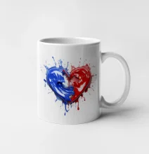 Srdce rozprsknuté - Francouzské barvy