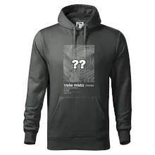 Vaše místo - vrstevnice v obdélníku