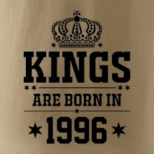 Kings are born in 1996