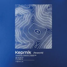 Keprník - vrstevnice v obdélníku