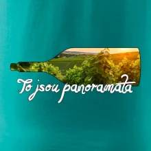 To jsou panoramata vinice