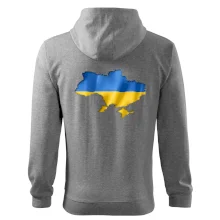 Ukrajina vlajka mapa Ukrajina vlajka mapa