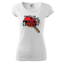 Manželka ping pongové legendy