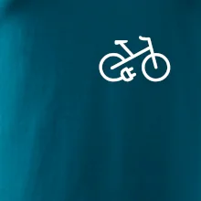 Obrázek kola na prsu ebike