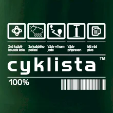Čárový kód - Cyklista