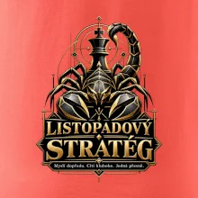 Listopadový stratég se štírem a šachovým králem