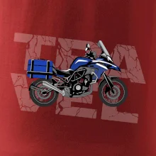 Cestovní enduro modré