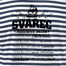 Svářeč - hodinová sazba