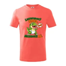 Listopadový živel zelený dinosaurus rex v plence