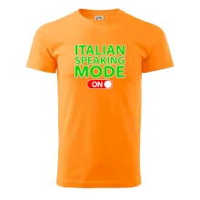 Italian speaking mode - ON