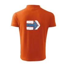 Párová turistická značka modrá