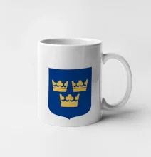 Švédský znak tři korunky velký