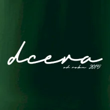 Psací nápis syn - dcera s ročníkem