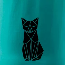 Origami kočka zepředu