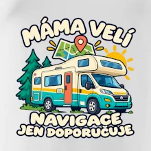 Máma velí navigace jen doporučuje rodinný karavan