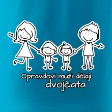 Opravdoví muži dělají dvojčata - kluk kluk