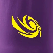 Vortex logo samostatné - žluté