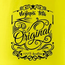 Vintage nejlepší teta 100% kvalita