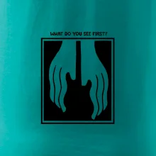 What do you see first? Kytara - Ruce