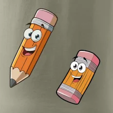 Tužka  a guma kreslená