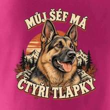 Můj šéf má čtyři tlapky - německý ovčák