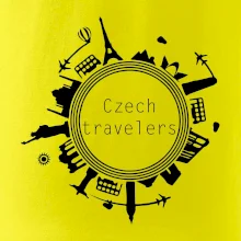 Czech Travelers jednobarevný