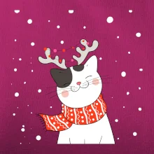 Kočka se sobími rohy