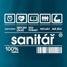 Čárový kód sanitář