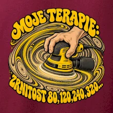 Moje terapie zrnitost 80 120 240 320 - vibrační bruska