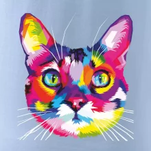 Kočka duhová hlava
