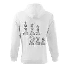 Šachové figurky kreslené