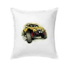 Žlutý offroad s navijákem