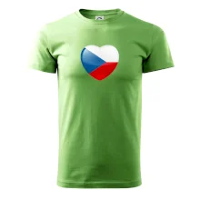 Česká vlajka srdce