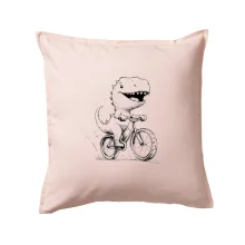 Roztomilý Dinosaurus na kole