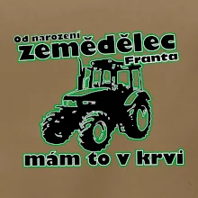 Od narození zemědělec, mám to v krvi - Jméno