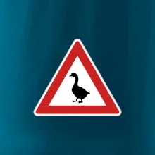 Dopravní značka - Pozor husa