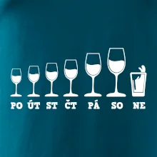 Evoluce víno celý týden