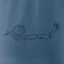 Pěst a symbol míru