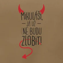 Mikuláši, já už nebudu zlobit!
