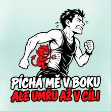 Běžec píchá mě v boku