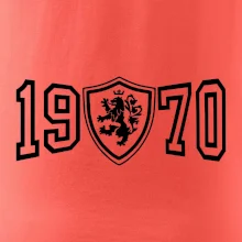 Narozeninový motiv - znak - 1970