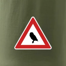 Dopravní značka - Pozor sova