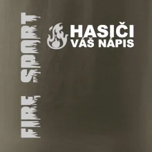 Hasiči REFLEXNÍ (oheň, Firesport, název sboru - vlastní nápis)