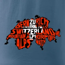 Mapy - názvy měst - Švýcarsko