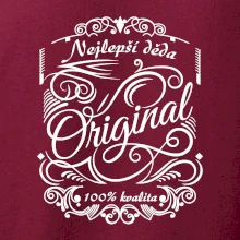 Vintage nejlepší deda 100% kvalita