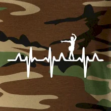 EKG tanečnice salsy